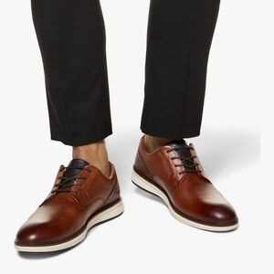 Ted Baker Brown Leather Huxley Oxford Shoes Mens Size US 13